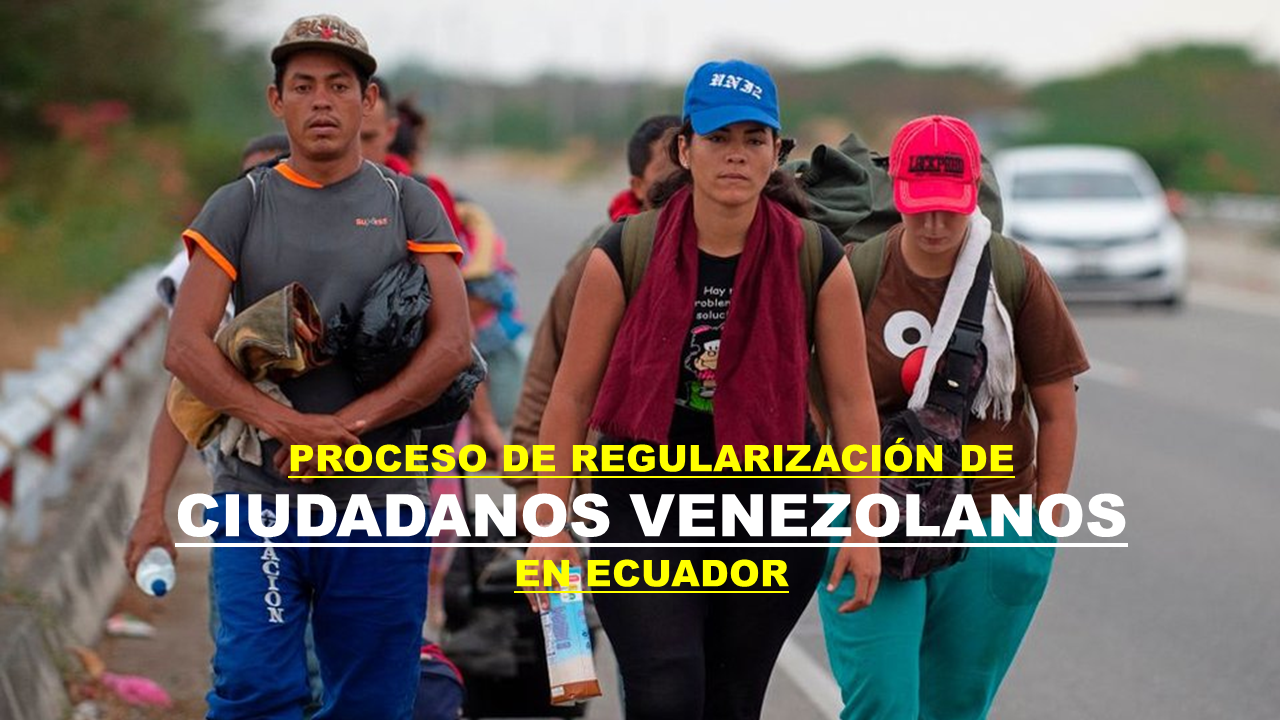Inició proceso de regularización de ciudadanos venezolanos en Ecuador Certificado de Permanencia Migratoria