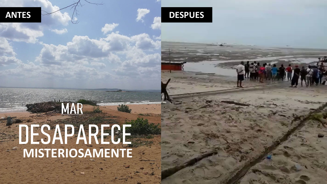 Desaparición del mar en Indonesia Gran preocupación
