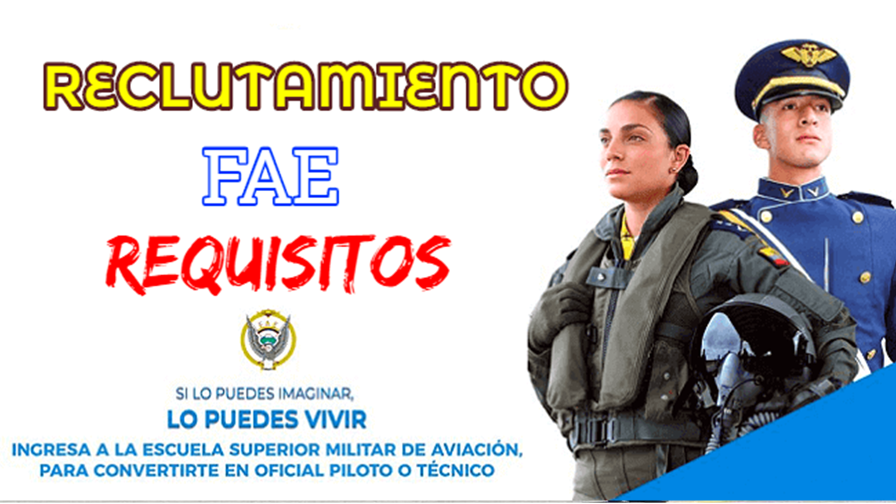 Inscripciones de la Fuerza Aérea Ecuatoriana para Bachilleres